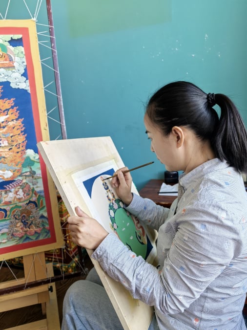 拉薩寶發旅行社 海外部總經理 周鳳